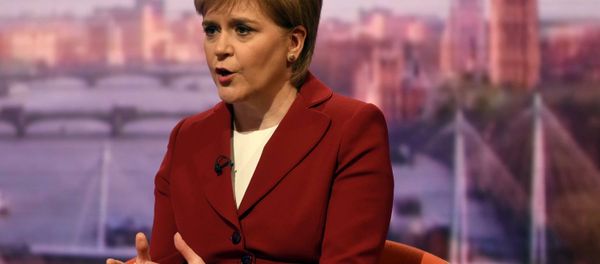 Scotland's First Minister Nicola Sturgeon speaks on the BBC's Andrew Marr Show in London, May 14, 2017. Scotland's First Minister Nicola Sturgeon speaks on the BBC's Andrew Marr Show in London, May 14, 2017. - Sputnik International