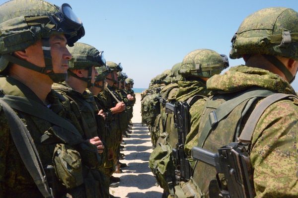 Russian, Syrian Marines Hold Joint Firing Drills in Port City of Tartus - Sputnik International