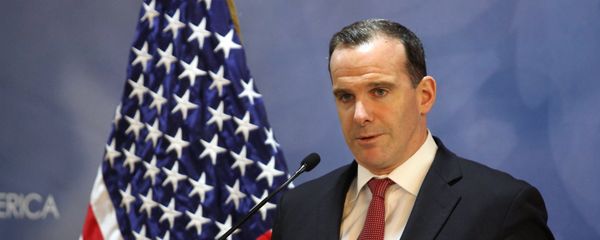 Special Presidential Envoy for the Global Coalition to Counter ISIL, Brett McGurk, speaks during a press conference in Amman on November 6, 2016. - Sputnik International