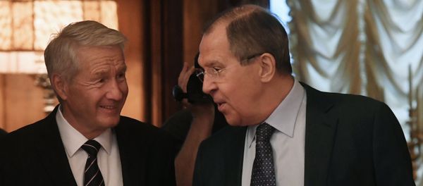 Russian Foreign Minister Lavrov meets with Council of Europe Secretary General Jagland (File) Russian Foreign Minister Lavrov meets with Council of Europe Secretary General Jagland (File) - Sputnik International