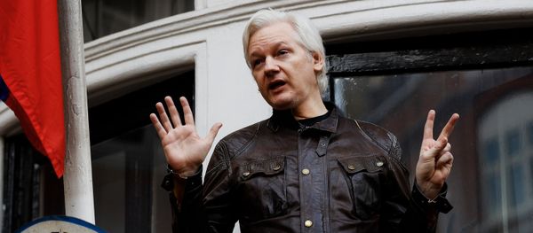 WikiLeaks founder Julian Assange is seen on the balcony of the Ecuadorian Embassy in London, Britain, May 19, 2017 WikiLeaks founder Julian Assange is seen on the balcony of the Ecuadorian Embassy in London, Britain, May 19, 2017 - Sputnik International