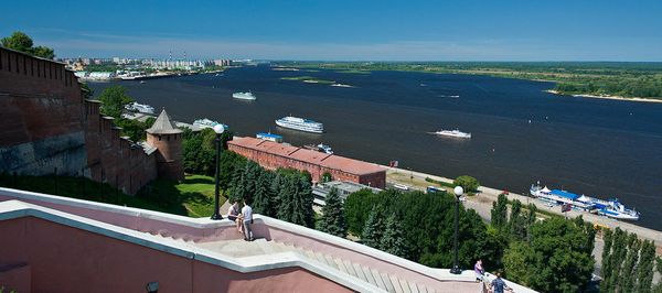 Nizhny Novgorod. Volga River Nizhny Novgorod. Volga River - Sputnik International