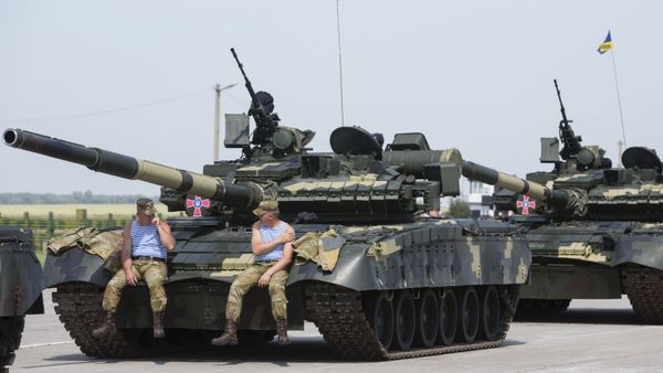 Ukrainian Armed Forces receive 141 units of military machinery Ukrainian Armed Forces receive 141 units of military machinery - Sputnik International