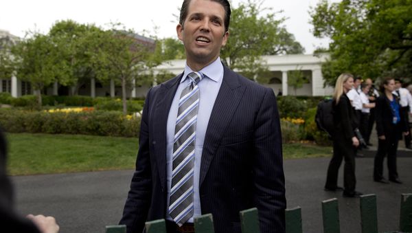 Donald Trump Jr., the son of President Donald Trump - Sputnik International