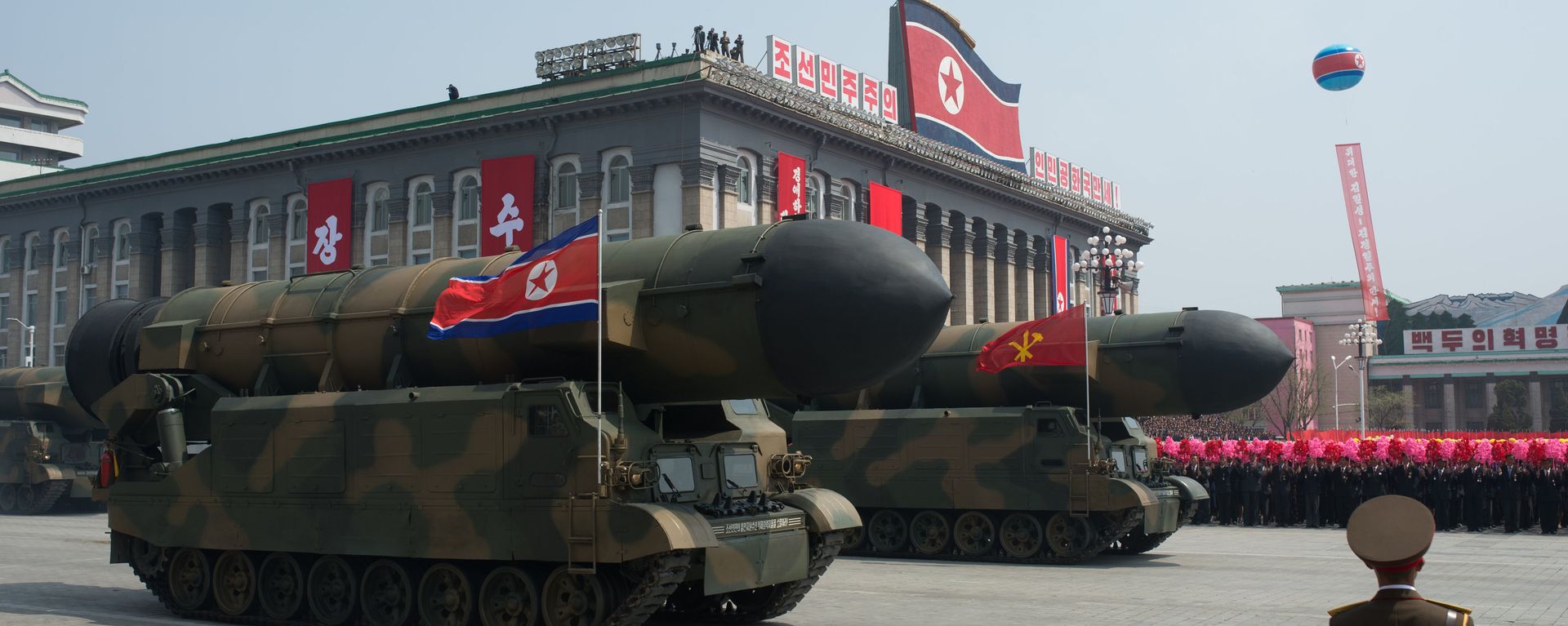 Military parade in North Korea Military parade in North Korea - Sputnik International, 1920, 20.10.2023