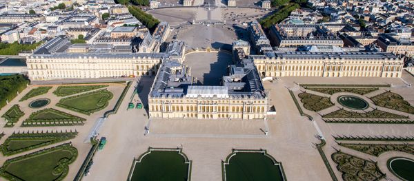 Aerial view of the Palace of Versailles, France Aerial view of the Palace of Versailles, France - Sputnik International