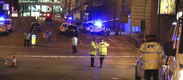 Manchester Explosion Scene - Sputnik International