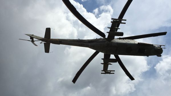 Mi-24 attack helicopter - Sputnik International