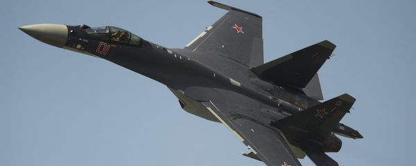 The Su-35 fighter performing on Air Force Day in Russia's Lipetsk. File photo The Su-35 fighter performing on Air Force Day in Russia's Lipetsk. File photo - Sputnik International