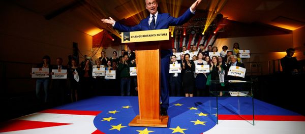 Party Leader Tim Farron delivers a speech at the Liberal Democrat manifesto launch in London, Britain May 17, 2017. Party Leader Tim Farron delivers a speech at the Liberal Democrat manifesto launch in London, Britain May 17, 2017. - Sputnik International
