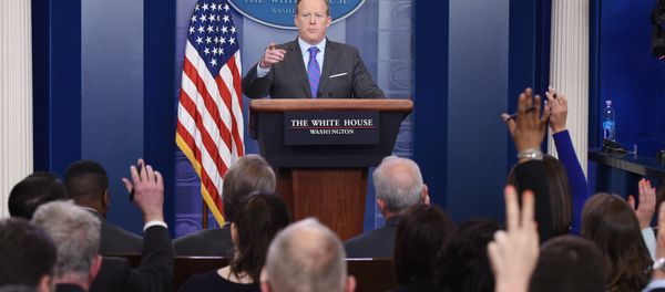 White House Press Secretary Sean Spicer speaks during the daily briefing in the Brady Briefing Room of the White House in Washington, DC White House Press Secretary Sean Spicer speaks during the daily briefing in the Brady Briefing Room of the White House in Washington, DC - Sputnik International