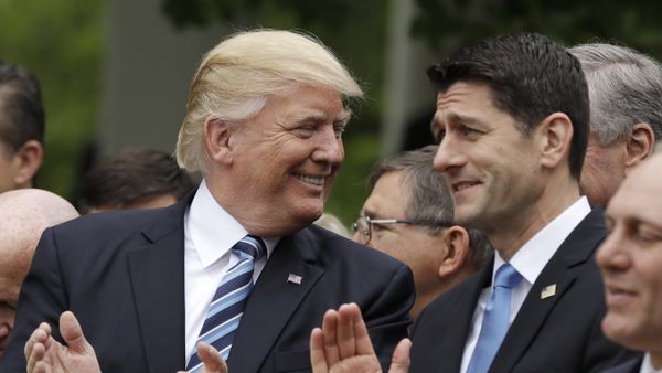 Donald Trump Paul Ryan Healthcare - Sputnik International