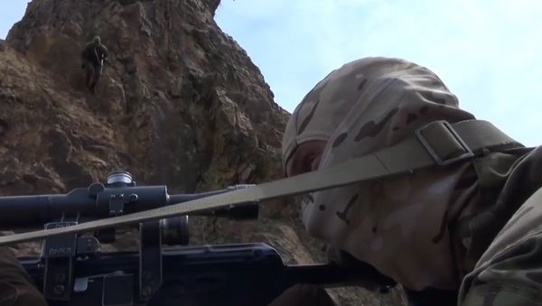 Cadets Of School Of Snipers Take Part In Tactical Trainings - Sputnik International