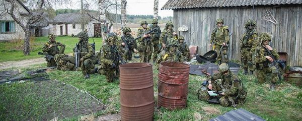 Estonian army during the Spring Storm dril - Sputnik International