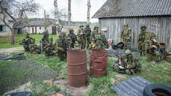 Estonian army during the Spring Storm dril Estonian army during the Spring Storm dril - Sputnik International