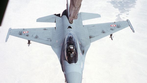Egyptian F-16 Air Refueling Egyptian F-16 Air Refueling - Sputnik International