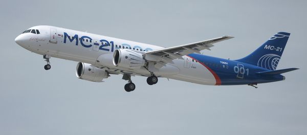 Photo of the MC-21's first flight - Sputnik International