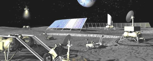 Future Russian lunar base artist concept - Sputnik International