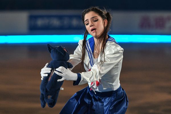 Yevgenia Medvedeva (Russia) during the exhibition gala of the 2017 ISU World Team Trophy in Figure Skating in Tokyo, Japan - Sputnik International