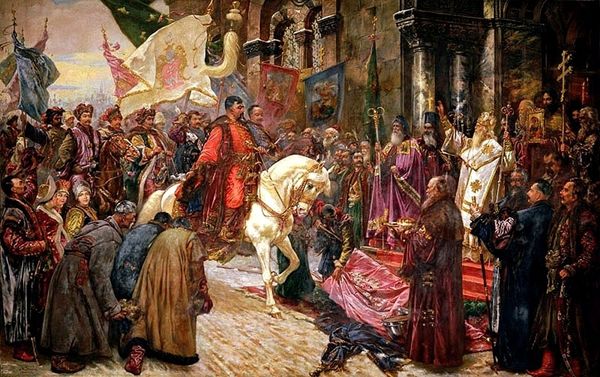 Bohdan Khmelnytsky Entering Kyiv - Sputnik International