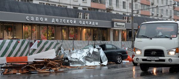 Storm in Moscow - Sputnik International