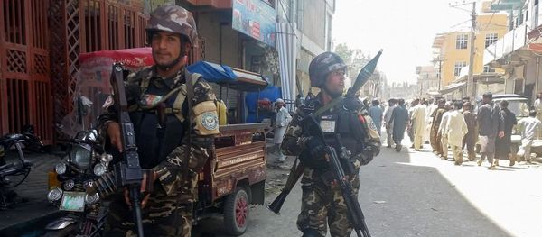 Afghan security forces arrive at the site of an attack in Jalalabad city, eastern Afghanistan May 17, 2017 Afghan security forces arrive at the site of an attack in Jalalabad city, eastern Afghanistan May 17, 2017 - Sputnik International