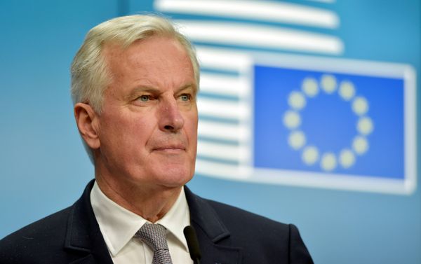 European Union Chief Negotiator for Brexit Michel Barnier looks on during a news conference after a European General Affairs Ministers meeting in Brussels, Belgium May 22, 2017. European Union Chief Negotiator for Brexit Michel Barnier looks on during a news conference after a European General Affairs Ministers meeting in Brussels, Belgium May 22, 2017. - Sputnik International
