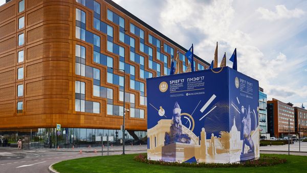 The Expoforum pavilions and hotels prior to the 2017 St. Petersburg International Economic Forum (SPIEF) The Expoforum pavilions and hotels prior to the 2017 St. Petersburg International Economic Forum (SPIEF) - Sputnik International