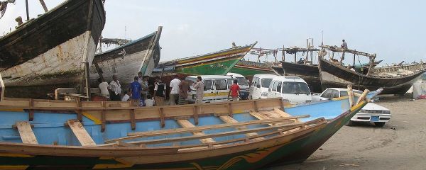 Hodeidah, Yemen - fishing boats - Sputnik International