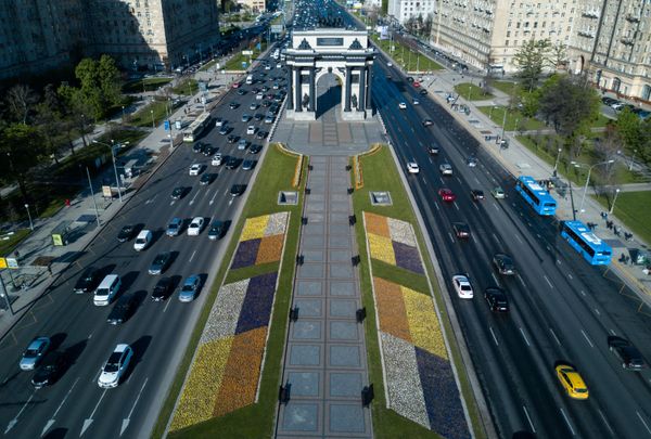 A View From Above: Bird's Eye Panorama of Moscow - Sputnik International