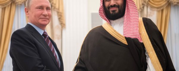 May 30, 2017. Russian President Vladimir Putin meets with Deputy Crown Prince of Saudi Arabia, Second Deputy Prime Minister and Defense Minister Mohammad bin Salman Al Saud, right. - Sputnik International