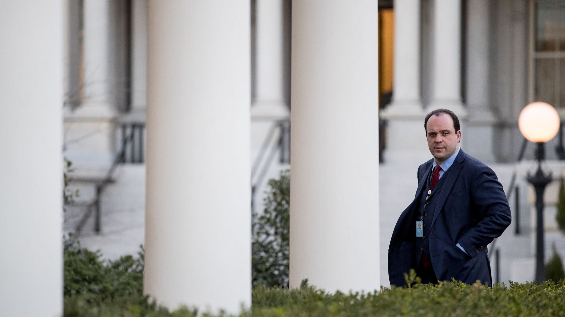 Boris Epshteyn, special assistant to President Donald Trump, walks into the West Wing of the White House in Washington. 2017 file photo. Boris Epshteyn, special assistant to President Donald Trump, walks into the West Wing of the White House in Washington. 2017 file photo. - Sputnik International, 1920, 16.11.2024
