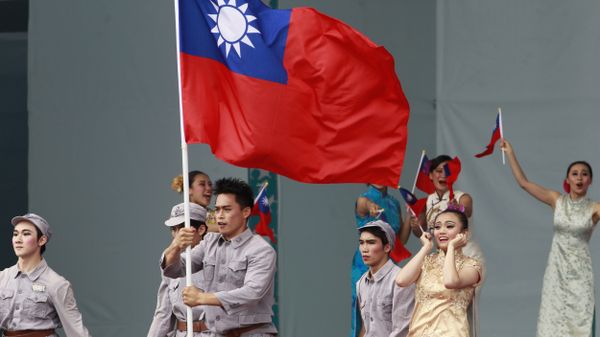 Dancers perform during the inauguration ceremony of Taiwan's President Tsai Ing-wen in Taipei, Taiwan, Friday, May 20, 2016 - Sputnik International