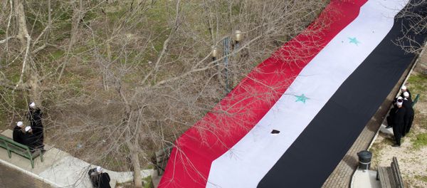 Druse participate in a rally, demanding the return of the Golan Heights, captured by Israel in 1967, close to the Syrian border in Buqata in the Golan Heights, Sunday, Feb. 14, 2016. Druse participate in a rally, demanding the return of the Golan Heights, captured by Israel in 1967, close to the Syrian border in Buqata in the Golan Heights, Sunday, Feb. 14, 2016. - Sputnik International