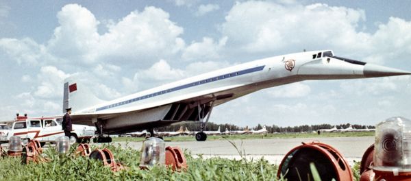 Supersonic passenger aircraft Tu-144 Supersonic passenger aircraft Tu-144 - Sputnik International