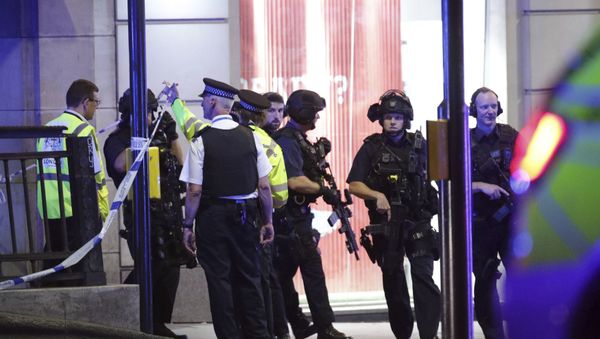 Armed police outside Monument station after an incident in central London, Saturday, June 3, 2017 Armed police outside Monument station after an incident in central London, Saturday, June 3, 2017 - Sputnik International