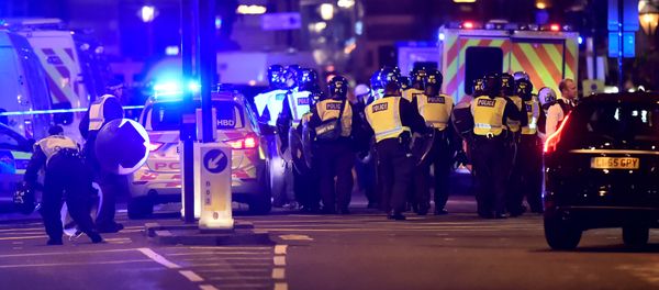 Police attend to an incident on London Bridge in London, Britain, June 3, 2017 Police attend to an incident on London Bridge in London, Britain, June 3, 2017 - Sputnik International