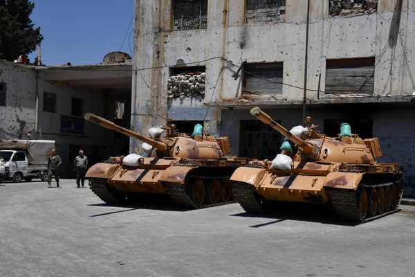 Help From the Home Front: A Damascus Factory Where Tanks Get a New Lease on Life Help From the Home Front: A Damascus Factory Where Tanks Get a New Lease on Life - Sputnik International