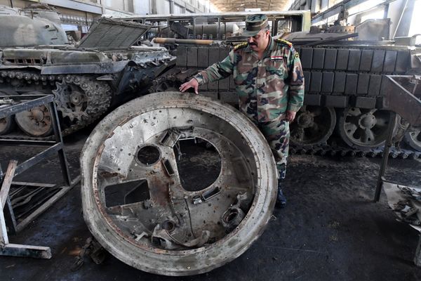 Help From the Home Front: A Damascus Factory Where Tanks Get a New Lease on Life Help From the Home Front: A Damascus Factory Where Tanks Get a New Lease on Life - Sputnik International