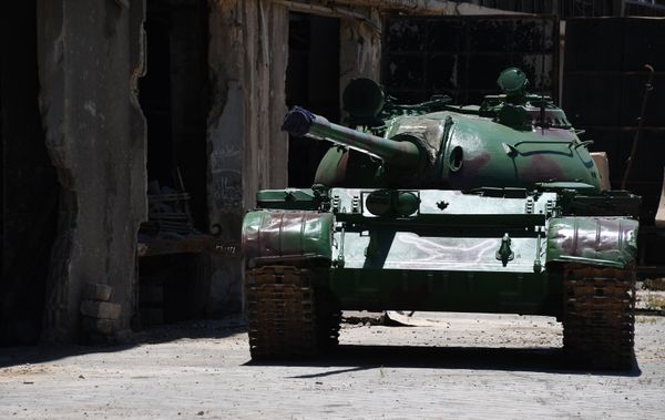 Help From the Home Front: A Damascus Factory Where Tanks Get a New Lease on Life Help From the Home Front: A Damascus Factory Where Tanks Get a New Lease on Life - Sputnik International