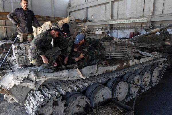 Help From the Home Front: A Damascus Factory Where Tanks Get a New Lease on Life Help From the Home Front: A Damascus Factory Where Tanks Get a New Lease on Life - Sputnik International