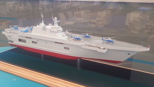 Lavina-class landing ship at the Army 2015 exhibition - Sputnik International