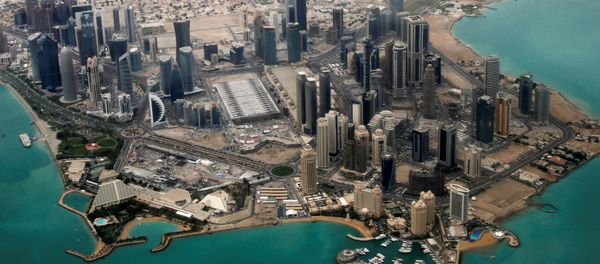 An aerial view of Doha's diplomatic area (File) - Sputnik International
