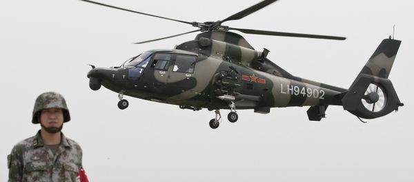 Chinese Army Z-9WZ attack helicopter (File) Chinese Army Z-9WZ attack helicopter (File) - Sputnik International