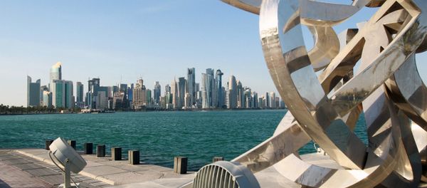 Buildings are seen from across the water in Doha, Qatar June 5, 2017 Buildings are seen from across the water in Doha, Qatar June 5, 2017 - Sputnik International