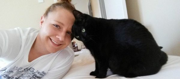 Reality Leigh Winner with her cat Reality Leigh Winner with her cat - Sputnik International