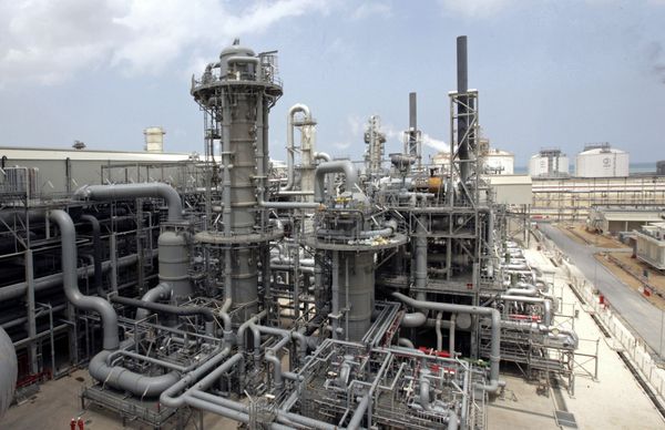 Gas production facility is seen at Ras Laffan, Qatar (File) - Sputnik International