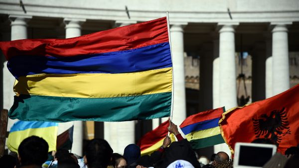 The national flag of Mauritius (File) - Sputnik International