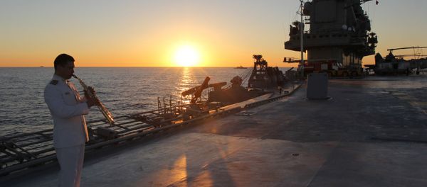 Distant sea voyage by Russian Northern Fleet's combat vessels - Sputnik International