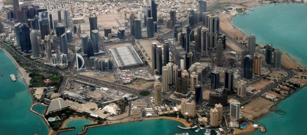 An aerial view of Doha's diplomatic area March 21, 2013. An aerial view of Doha's diplomatic area March 21, 2013. - Sputnik International